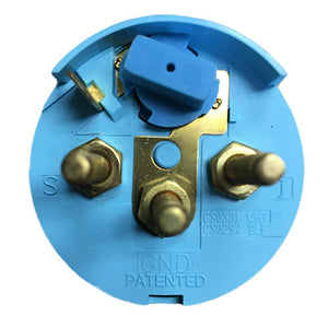 Faria Chesapeake Black 2" Fuel Level Gauge (Metric) - TRAPSKI