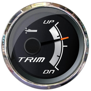 Faria Platinum 2" Trim Gauge f/Mercury, Mariner, Mercruiser, Volvo DP, Yamaha 2001 Newer - TRAPSKI