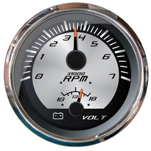 Faria Platinum 4" Multi-Function - Tachometer Voltmeter - TRAPSKI