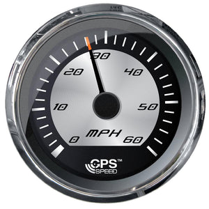 Faria Platinum 4" Speedometer - 60MPH - GPS - TRAPSKI