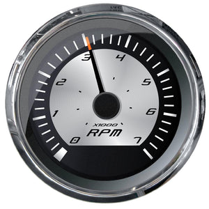 Faria Platinum 4" Tachometer - 7000 RPM (Gas - Inboard, Outboard I/O) - TRAPSKI