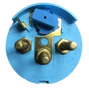 Faria Spun Silver 2" Trim Gauge f/Mercury/Mariner/Mercruiser/Volvo DP Yamaha (01 Newer) - TRAPSKI