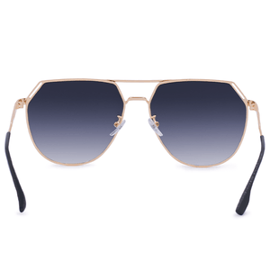 Farrah - Midnight Square Aviator Sunglasses - TRAPSKI