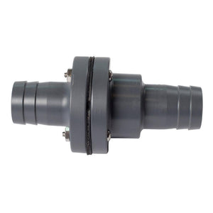 FATSAC 1-1/8" Barbed In-Line Check Valve w/O-Rings f/Auto Ballast System - TRAPSKI