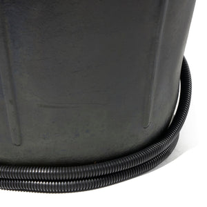 Farm Innovators 18 Qt Rubber Flat Back Heated Bucket w/ Guard, 90 Watt (3 Pack)