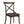 Kaelyn - Metal Side Chair (Set of 2) - Dark Oak