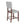 Set of 4 Mid-Century Modern Linen Upholstered Bar Stools