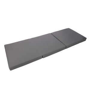 Gray Broadway Ian Chaise Lounge Cushion (Triple Folds)