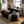 Black Velvet Compact Sofa with Hidden Storage