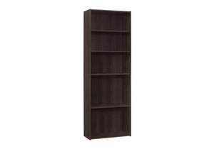 6-Tier Transitional Bookshelf for Office