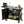 Outdoor Grill Table With Sink, Worktable Kitchen Cabinet Island With Wheels & Foldable Top - Black