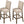 Upholstered Counter Dining Chair (Set of 2) - Light Gray