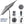 Rectangular Patio Umbrella With Crank Tilt, Polyester UV-Resistant Canopy