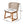 Outdoor Acacia Wood Dining Chairs (Set of 2)