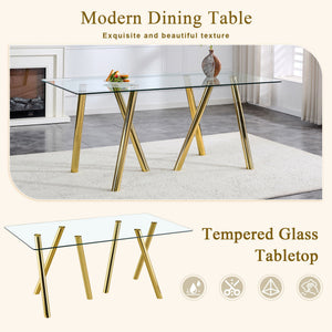 Dining Table With Transparent Surface
