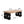 Black Scroll Base Coffee Table – 47