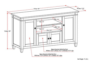 Carlton - TV Media Stand