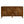 Diamond Fluted Sideboard Storage Cabinet with Adjustable Shelves