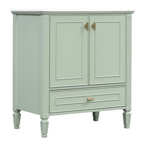 Freestanding Vanity With 1 Drawer & 2 Soft Close Doors With Door Mounted Storage