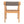 Creative Braided Acacia Wood Outdoor Dining Chairs with Armrests