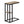 Accent Table, C-Shaped, Marble Look Contemporary & Modern Convenient Design