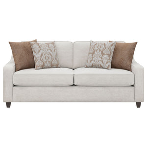 Mahaffey - Christine Upholstered Sloped Arm Sofa - Beige
