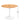 Mid-Century Tulip Table With Round Top and Pedestal Base