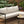 U_style Outdoor L-Shaped Sofa with Iron Frame and Ultra-Thick Cushions