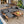 Luxury L-Shaped Acacia Wood Outdoor Sectional Sofa Set