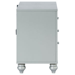 Menlo - 2 Drawer Nightstand - Gray