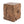 Amira Outdoor and Indoor Stump Shape MGO Side Table Brown Finish