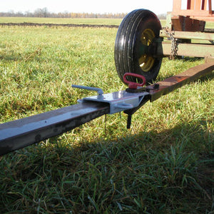 Field Tuff FTF-01FBMA 4" Ball Mount Hitch Adapter for Forklift and Tractor Forks