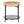 Daniella - Contemporary End Table - Black / Natural