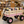 Outdoor Wagon All Terrain Pulling with Wood Railing