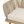 Acacia Wood Outdoor Corner Chair with Rope Back & Weather-Resistant Cushion