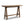 Hawthorne 60'' Solid Reclaimed Elm Trestle Console Table