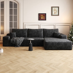 107" Cloud Sectional Couch with L-Shape Chaise