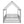 Floor Wooden Bed With House Roof Frame, Fence Guardrails