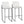 Fuji - Contemporary High Back Barstool Elegant Design