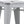 Backless Modern Industrial Bar Stools (Set of 2)