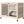 Pawhut - Indoor Rabbit Hutch With Wheels, Desk And Side Table Sized, Wood Rabbit Cage, Waterproof Small Rabbit Cage - Natural