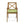 7 Pieces Acacia Wood Outdoor Dining Set with Green Cushions
