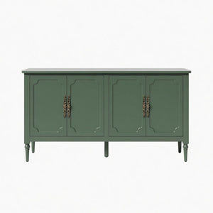 Vintage Buffet Cabinet With Adjustable Shelves
