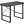 Computer Desk For Home Office, Laptop, Modern Convenient Design - Gray