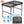 35.62x23.42x25.9in Foldable Camping Table Collapsible Picnic Aluminum Alloy Grill Stand 88LBS Max Load Height Adjustable BBQ Table