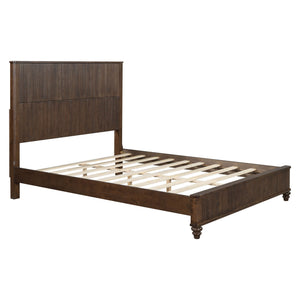 Platform Bed Frame & Tall Headboard