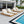 Lounge Chaise Set, Acacia Solid Wood with Lounge Cushion (Cream & Triple Fold) - Matching Dark