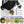 Double Pet Stroller for Small and Medium Dogs and Cats