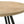Tate - Round Dining Table With Cream Color Upholstered Chairs (Set of 5) - Oak Finish