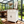 White & Wood-Grain Top Farmhouse Barn-Door Storage Cabinet